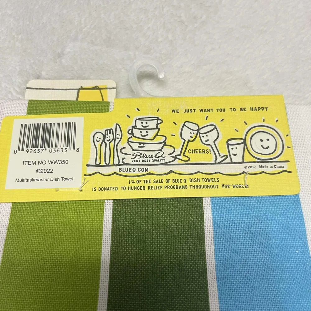 Blue Q Multi Task Master Funny Dishtowel Novelty Gag Gift